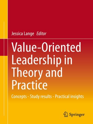 cover image of Value-Oriented Leadership in Theory and Practice